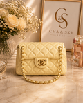 Yellow handbag